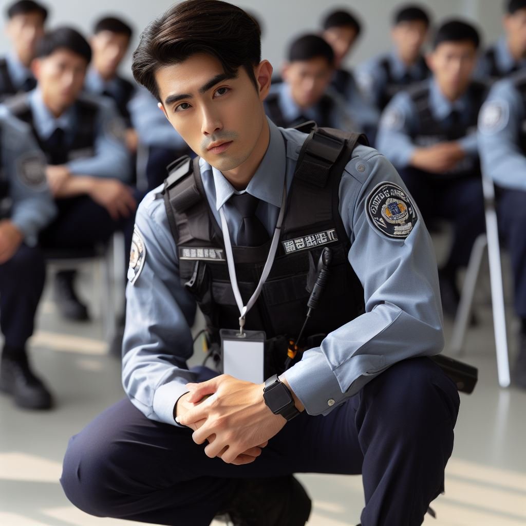 Policial em curso de formação. Último dia para inscrição PRONASCI.